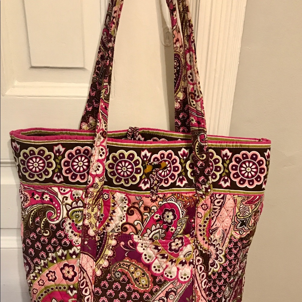 Vera Bradley Handbag - Very Berry Paisley